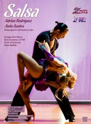 II Masterclass de salsa con Adrián y Anita