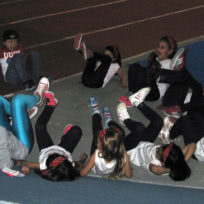 Exhibición de baile moderno infantil de Escuela de Baile el Almacén en el III Certamen de Primavera