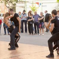 Exhibición de Bachata sensual de Escuela de Baile el Almacén en Zaragoza