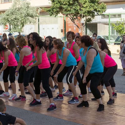 Exhibición de Baile Fitness de la EScuela de Baile el Almacén en Zaragoza