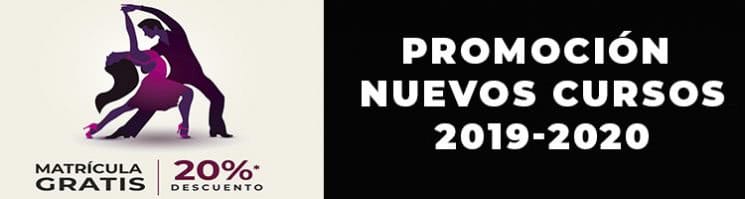 Promoción nuevos Cursos de Baile