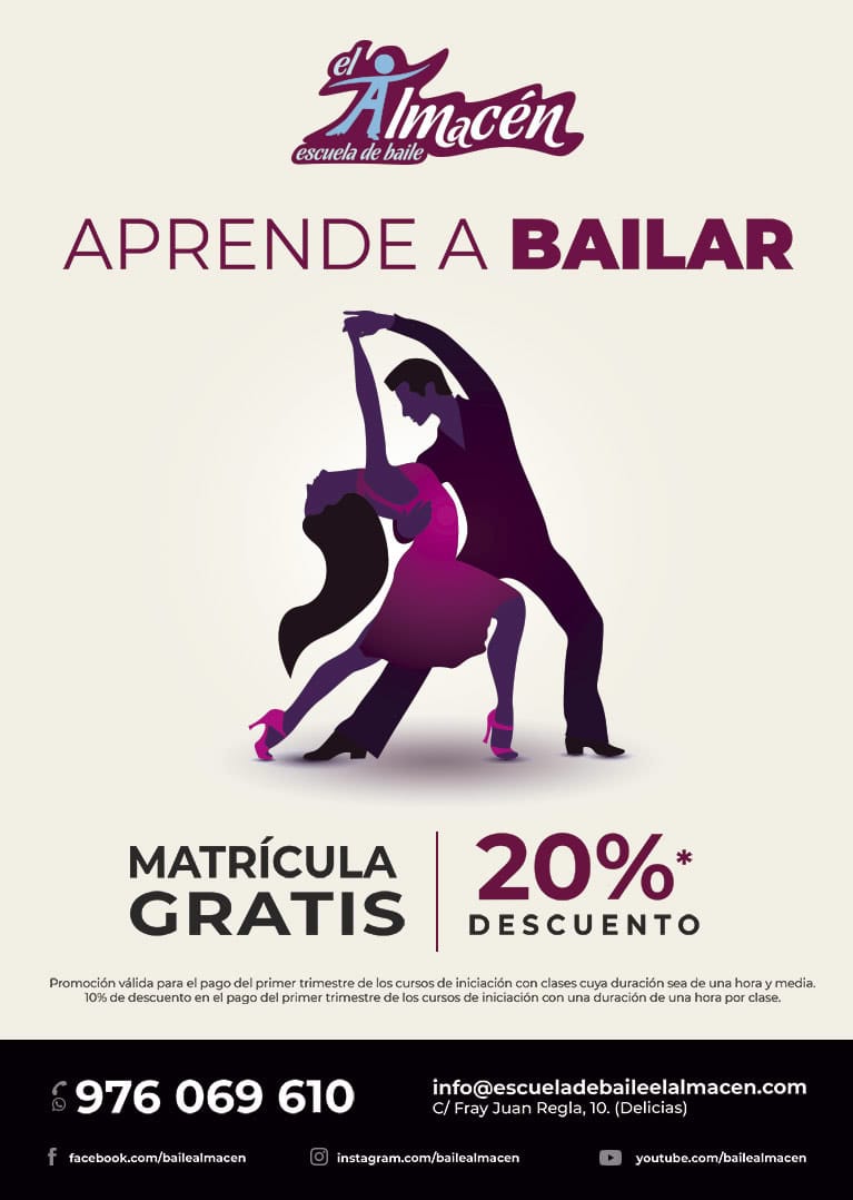 Promoción nuevos Cursos de Baile