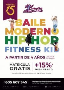 Aprende a bailar a partir de 4 años